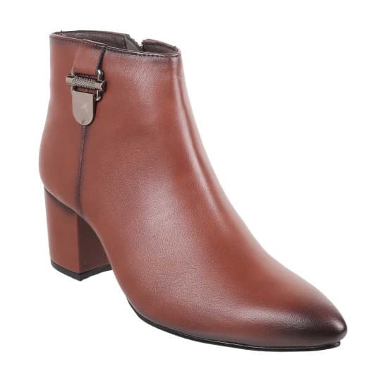 Women Maroon Party Boots Women Maroon Party Boots