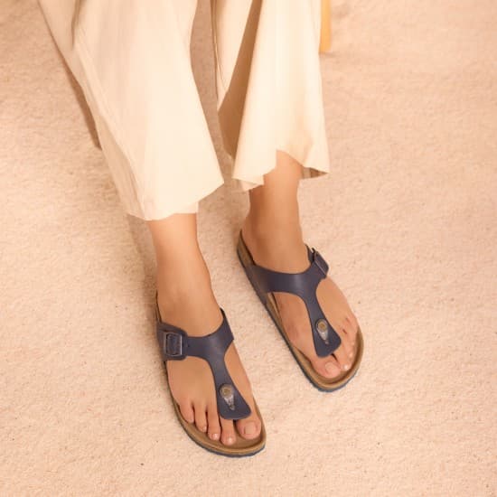 Women Blue Casual Slippers | Metro Shoes Women Blue Casual Slippers | Metro Shoes