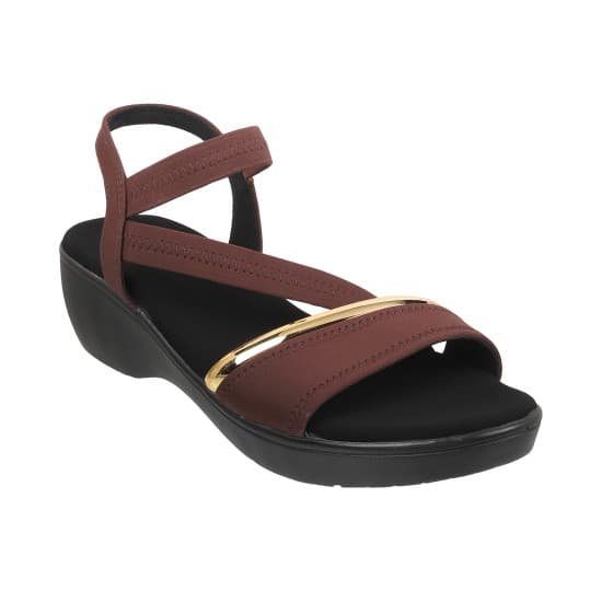 Women Brown Casual Sandals | Metro Shoes Women Brown Casual Sandals | Metro Shoes