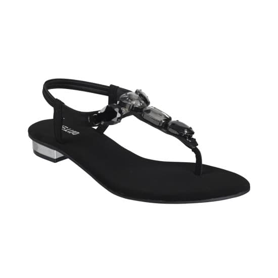 Women Black Casual Sandals Women Black Casual Sandals