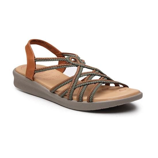 Women Tan Casual Sandals | Metro Shoes Women Tan Casual Sandals | Metro Shoes