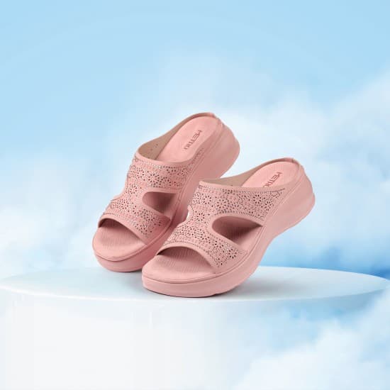 Women Pink Casual Slip Ons Women Pink Casual Slip Ons