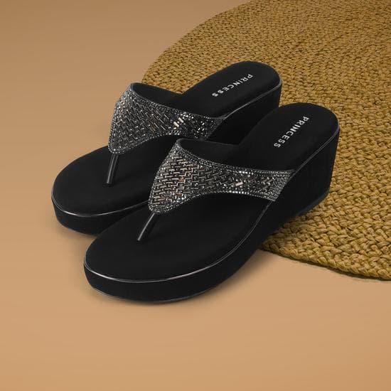 Women Black Casual Slip Ons | Metro Shoes Women Black Casual Slip Ons | Metro Shoes