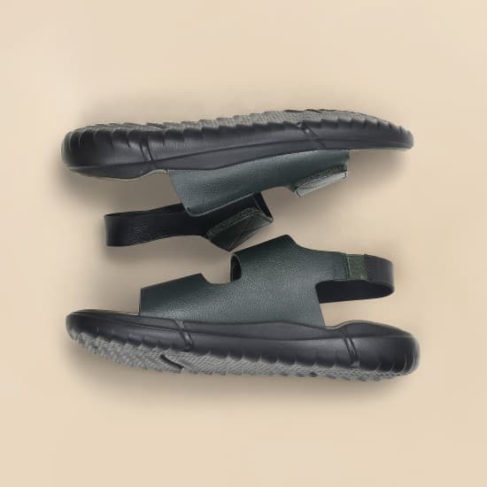 Boys Olive Casual Sandals Boys Olive Casual Sandals