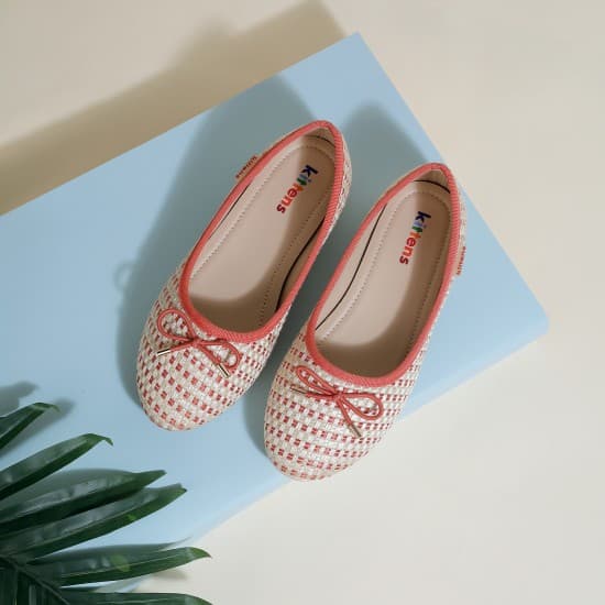 Girls Red Casual Ballerinas | Metro Shoes Girls Red Casual Ballerinas | Metro Shoes