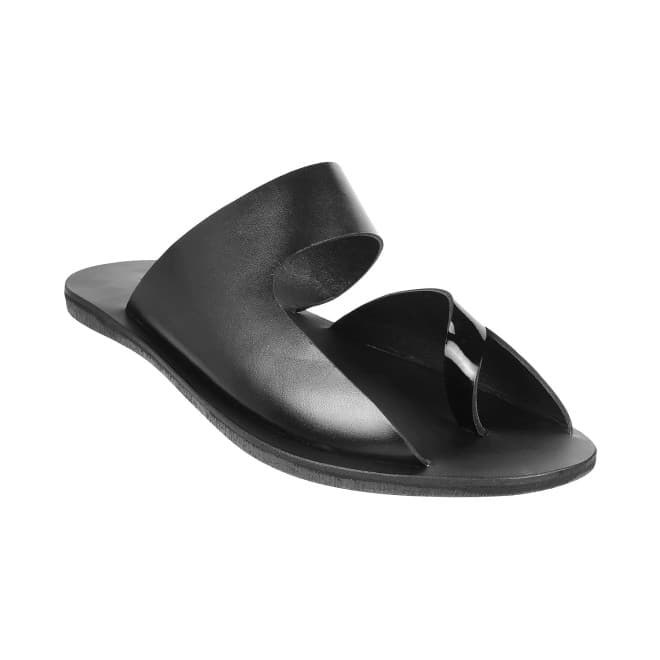 Men Black Casual Slippers Men Black Casual Slippers