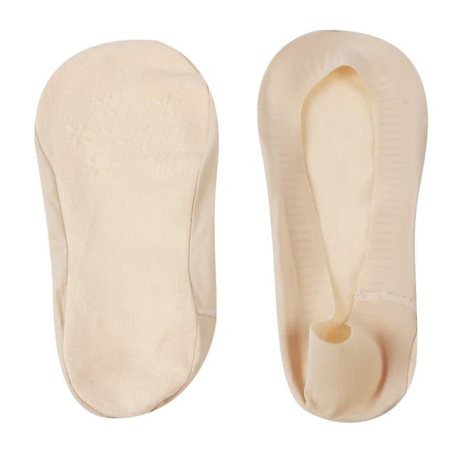 Women Beige Loafer Socks Women Beige Loafer Socks
