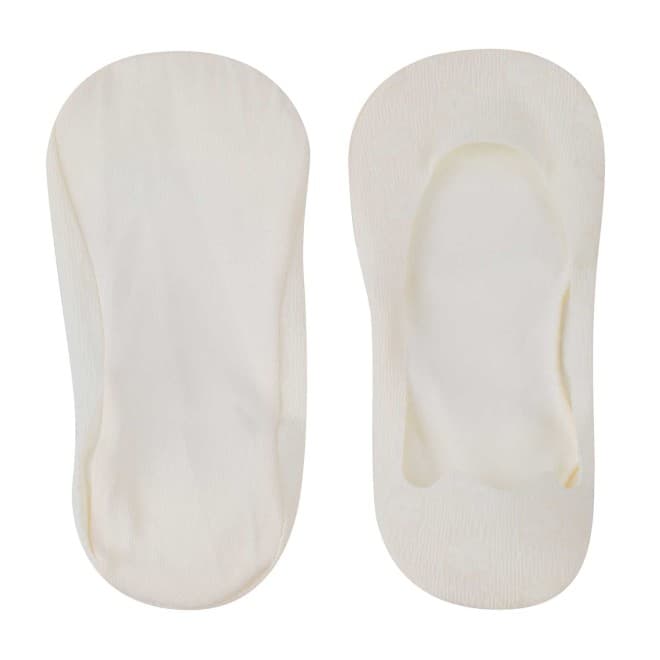 Women Off-White Loafer Socks Women Off-White Loafer Socks