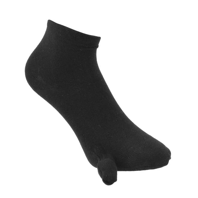 Men Black Socks Half Length | Mochi Shoes Men Black Socks Half Length | Mochi Shoes