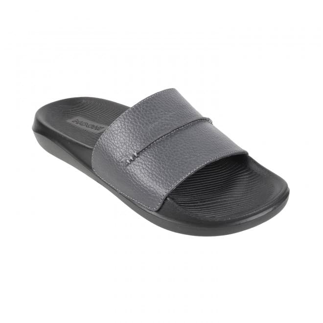 Men Grey Casual Slippers Men Grey Casual Slippers