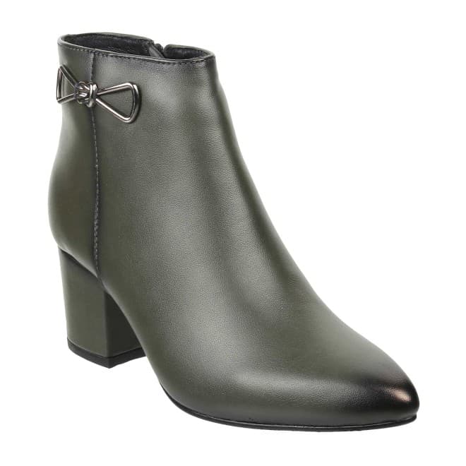 Women Olive Party Boots Women Olive Party Boots