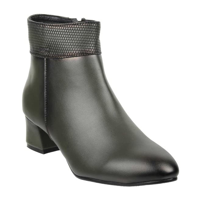 Women Olive Party Boots Women Olive Party Boots