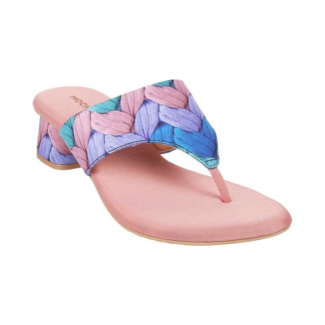 Women Pink Casual Sandals | Mochi Shoes Women Pink Casual Sandals | Mochi Shoes