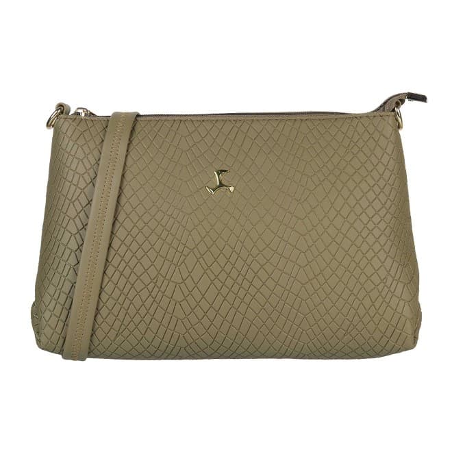 Women Khaki Zip Top Sling Women Khaki Zip Top Sling