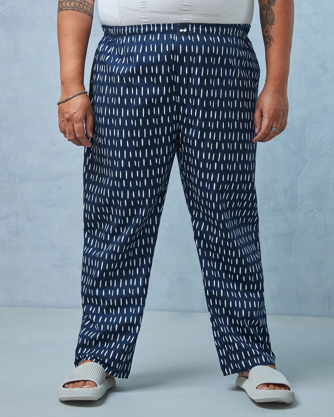 Buy Men's Blue All Over Printed Plus Size Pyjamas Online at Bewakoof | Bewakoof Buy Men's Blue All Over Printed Plus Size Pyjamas Online at Bewakoof | Bewakoof