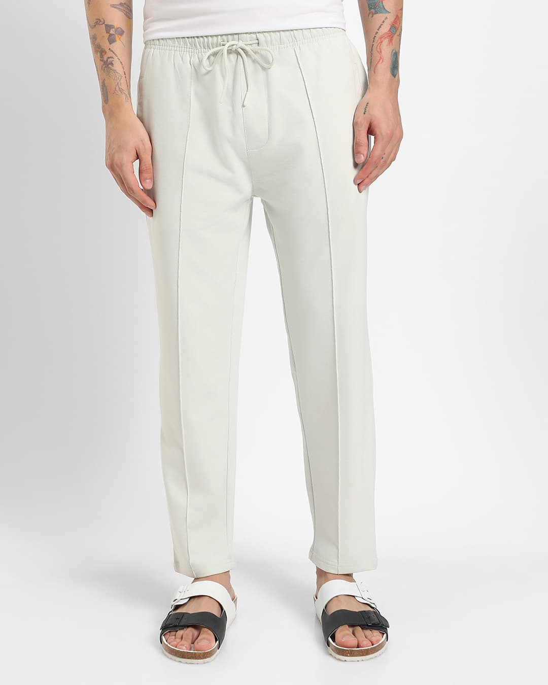 Buy Men's Barely Blue Plus Size Track Pants Online at Bewakoof | Bewakoof Buy Men's Barely Blue Plus Size Track Pants Online at Bewakoof | Bewakoof
