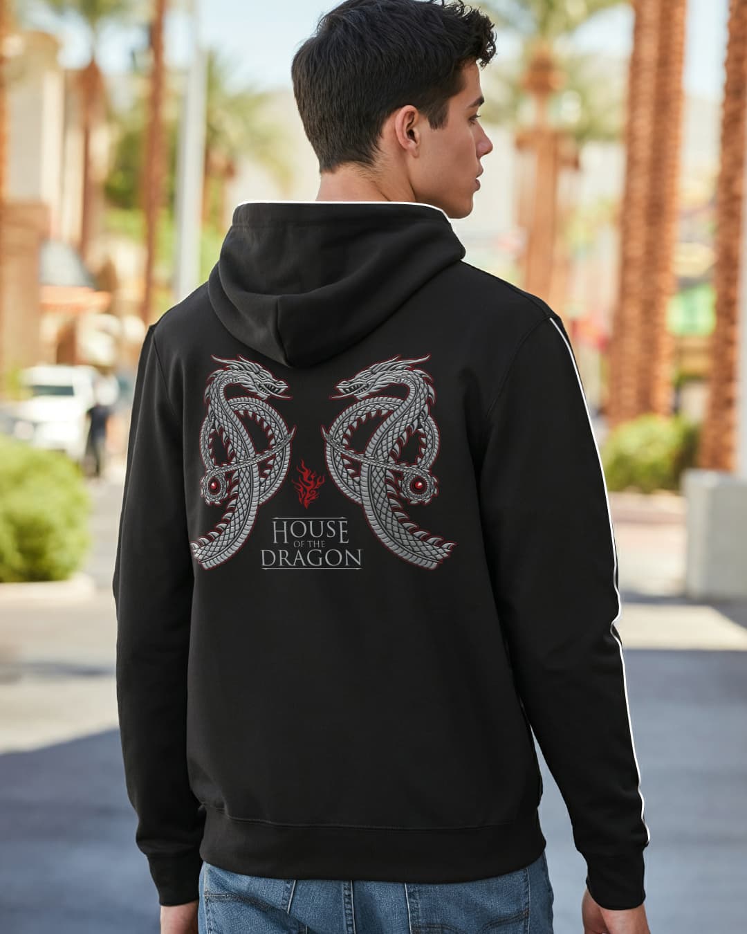 Buy Men's Black House Of The Dragon-Legacy Graphic Printed Hoodies Online at Bewakoof | Bewakoof Buy Men's Black House Of The Dragon-Legacy Graphic Printed Hoodies Online at Bewakoof | Bewakoof