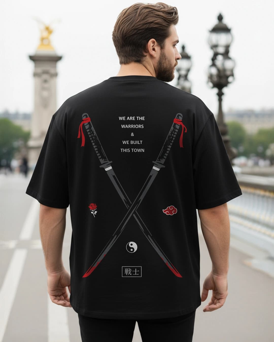 Buy Men's Black Warriors Graphic Printed Oversized Plus Size T-shirt Online at Bewakoof | Bewakoof Buy Men's Black Warriors Graphic Printed Oversized Plus Size T-shirt Online at Bewakoof | Bewakoof