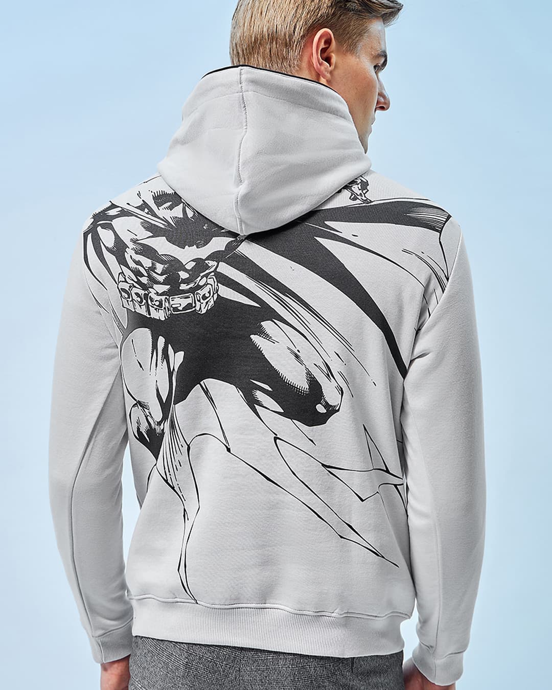 Buy Men's Vapour Blue The Knight Graphic Printed Hoodies Online at Bewakoof | Bewakoof Buy Men's Vapour Blue The Knight Graphic Printed Hoodies Online at Bewakoof | Bewakoof