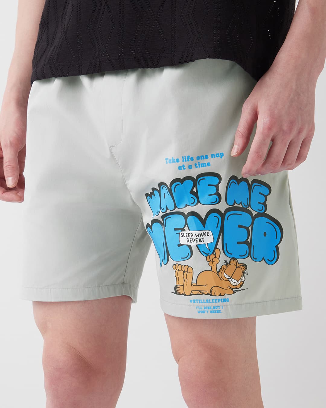 Buy Men's Grey Garfield Wake Me Never Graphic Printed Boxers Online at Bewakoof | Bewakoof Buy Men's Grey Garfield Wake Me Never Graphic Printed Boxers Online at Bewakoof | Bewakoof