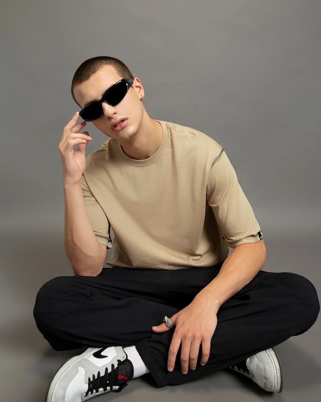 Buy Men's Brown Oversized Plus Size T-shirt Online at Bewakoof | Bewakoof Buy Men's Brown Oversized Plus Size T-shirt Online at Bewakoof | Bewakoof