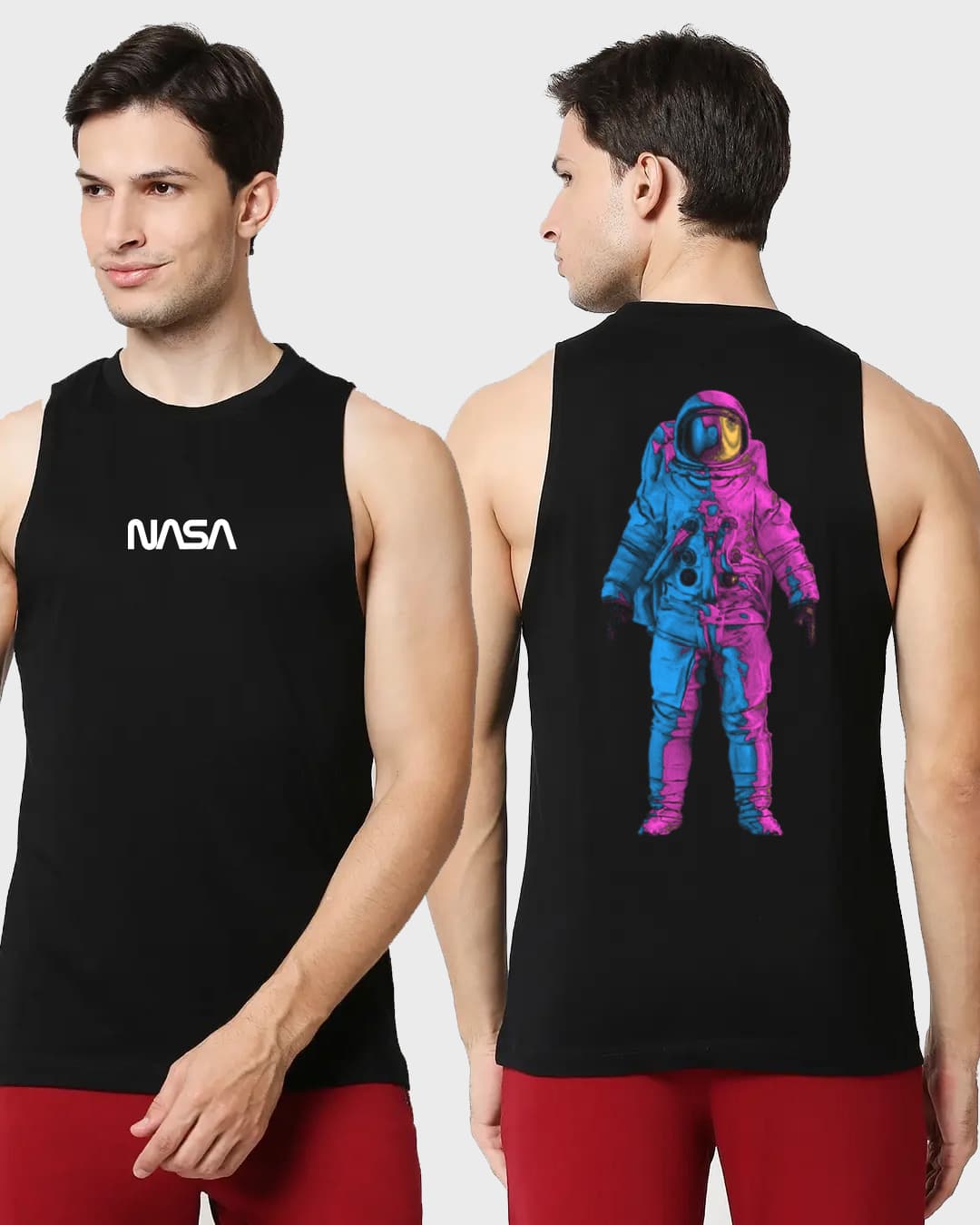 Buy Men's Black Universal Astro Graphic Printed Vest Online at Bewakoof | Bewakoof Buy Men's Black Universal Astro Graphic Printed Vest Online at Bewakoof | Bewakoof