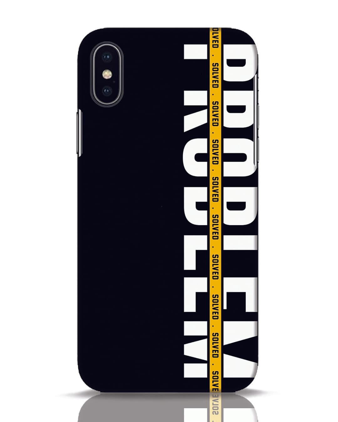 Buy Problem Designer Hard Cover for iPhone X Online in India at Bewakoof Buy Problem Designer Hard Cover for iPhone X Online in India at Bewakoof