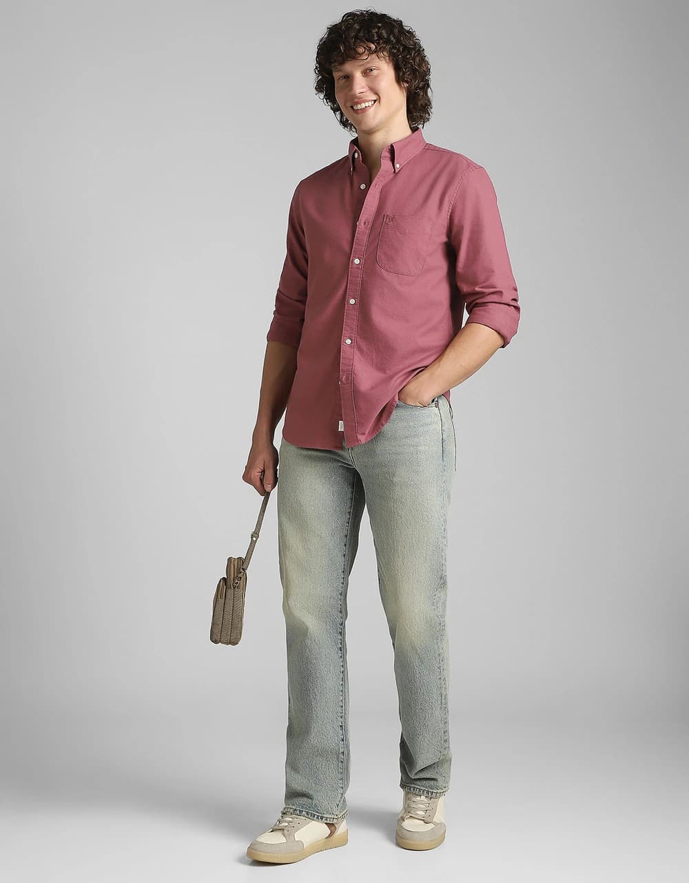 AE Everyday Slim Oxford Button-Up Shirt | Aeo AE Everyday Slim Oxford Button-Up Shirt | Aeo