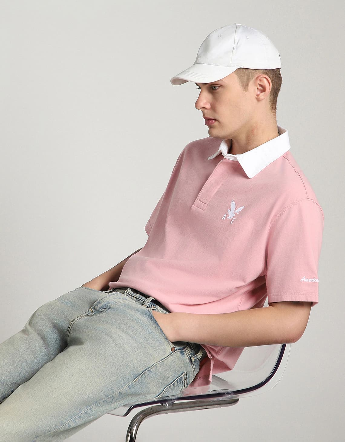 AE Standard Fit Graphic Polo Shirt | Aeo AE Standard Fit Graphic Polo Shirt | Aeo