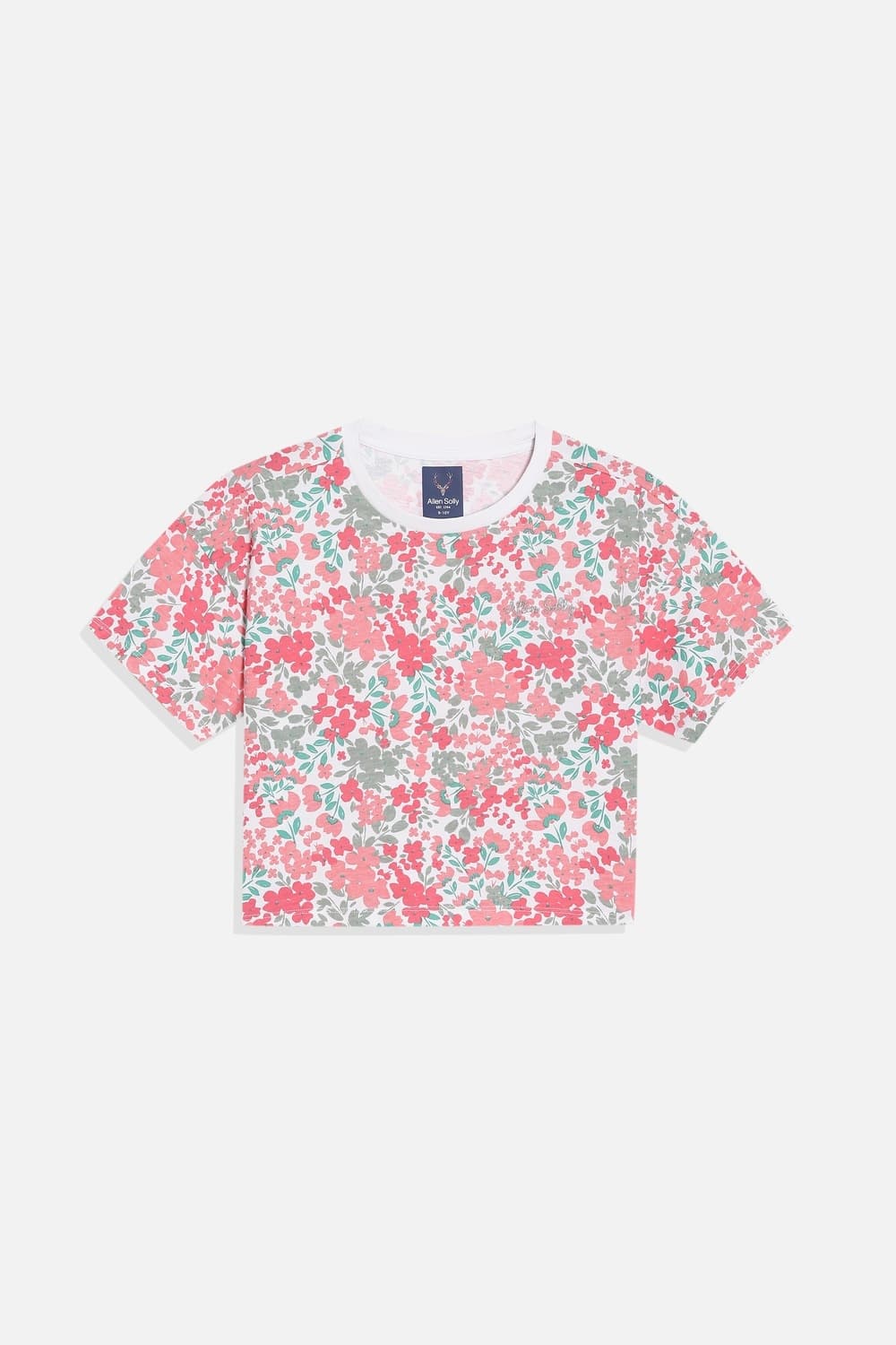 Girls Pink Printed Casual T-shirt Girls Pink Printed Casual T-shirt