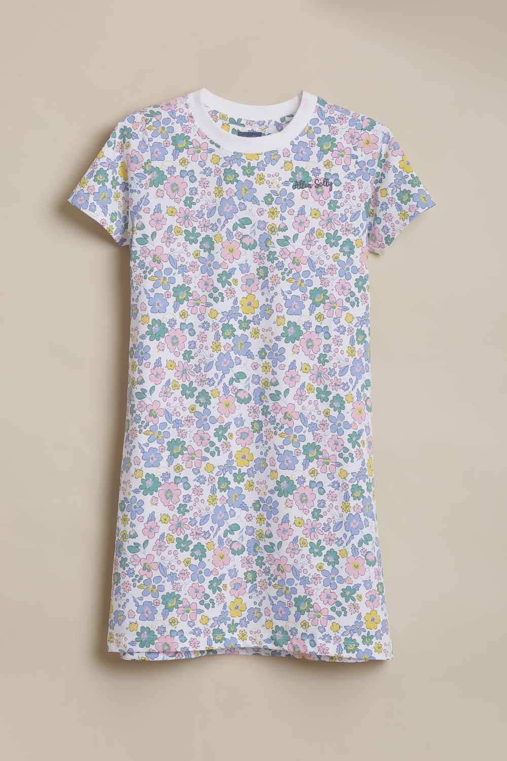 Girls Multicolor Print Knee Length Casual Dress Girls Multicolor Print Knee Length Casual Dress