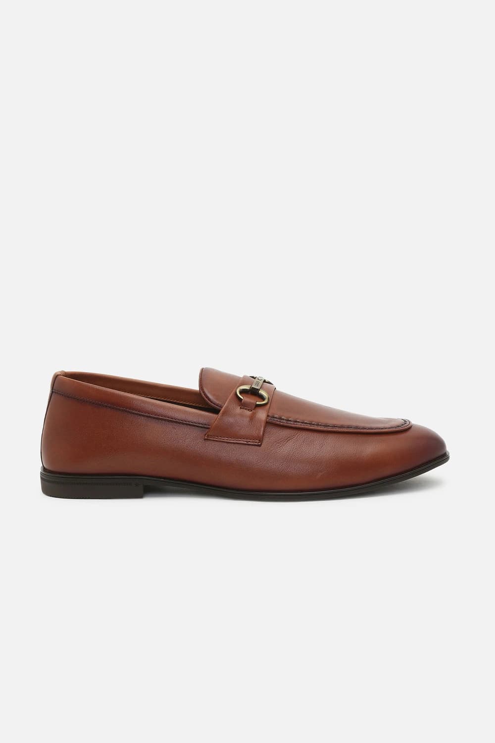 Men Brown Slip Ons | Louisphilippe Men Brown Slip Ons | Louisphilippe