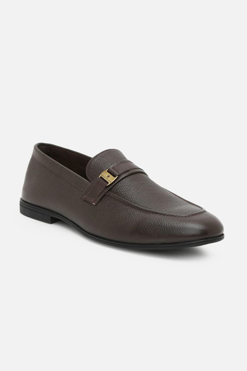 Men Brown Slip Ons | Louisphilippe Men Brown Slip Ons | Louisphilippe