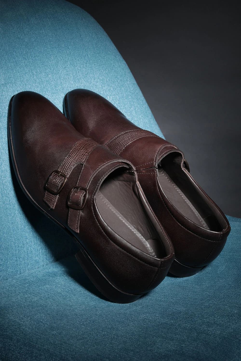 Men Brown Slip Ons | Louisphilippe Men Brown Slip Ons | Louisphilippe