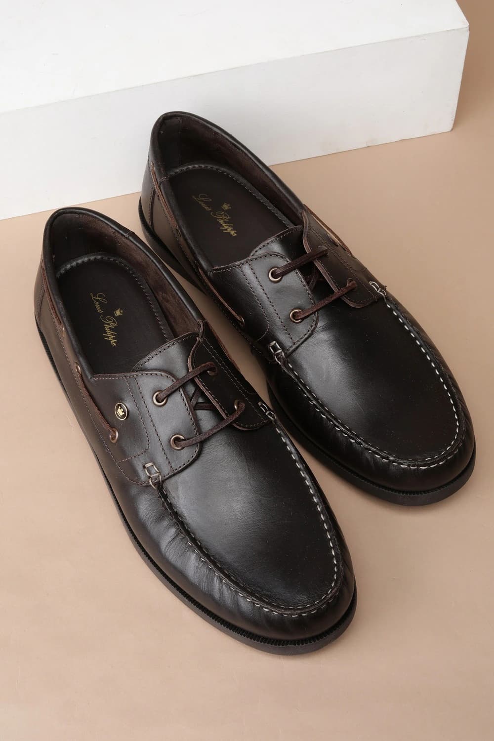 Men Brown Slip Ons | Louisphilippe Men Brown Slip Ons | Louisphilippe