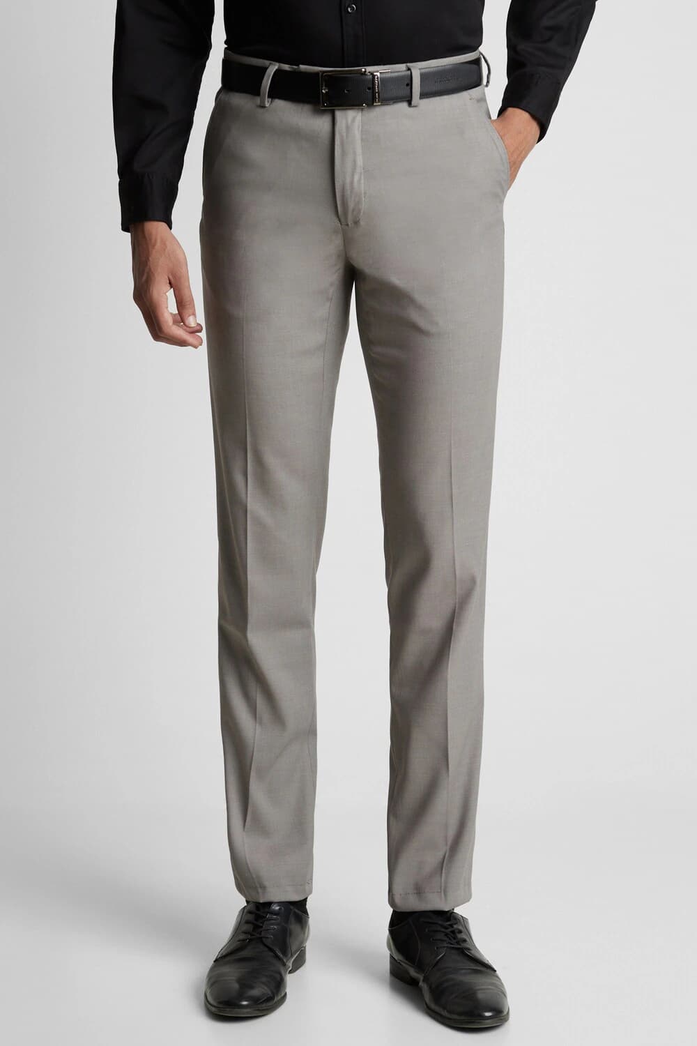Men Grey Check Trousers | Peterengland Men Grey Check Trousers | Peterengland