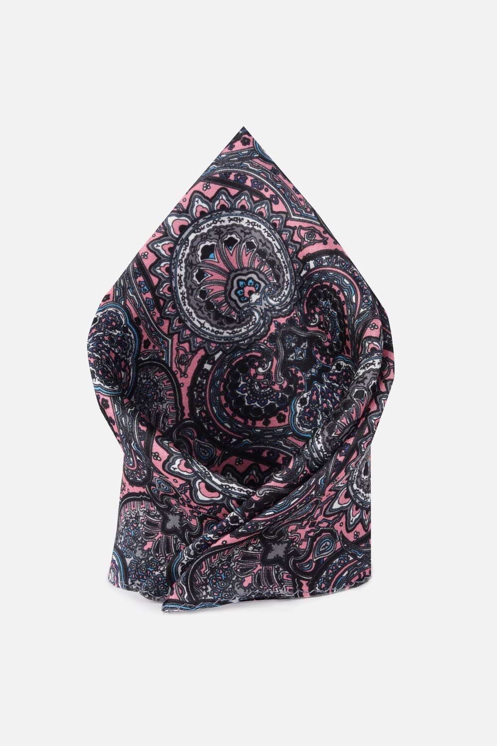 Men Black Print Formal Pocket Square | Peterengland Men Black Print Formal Pocket Square | Peterengland
