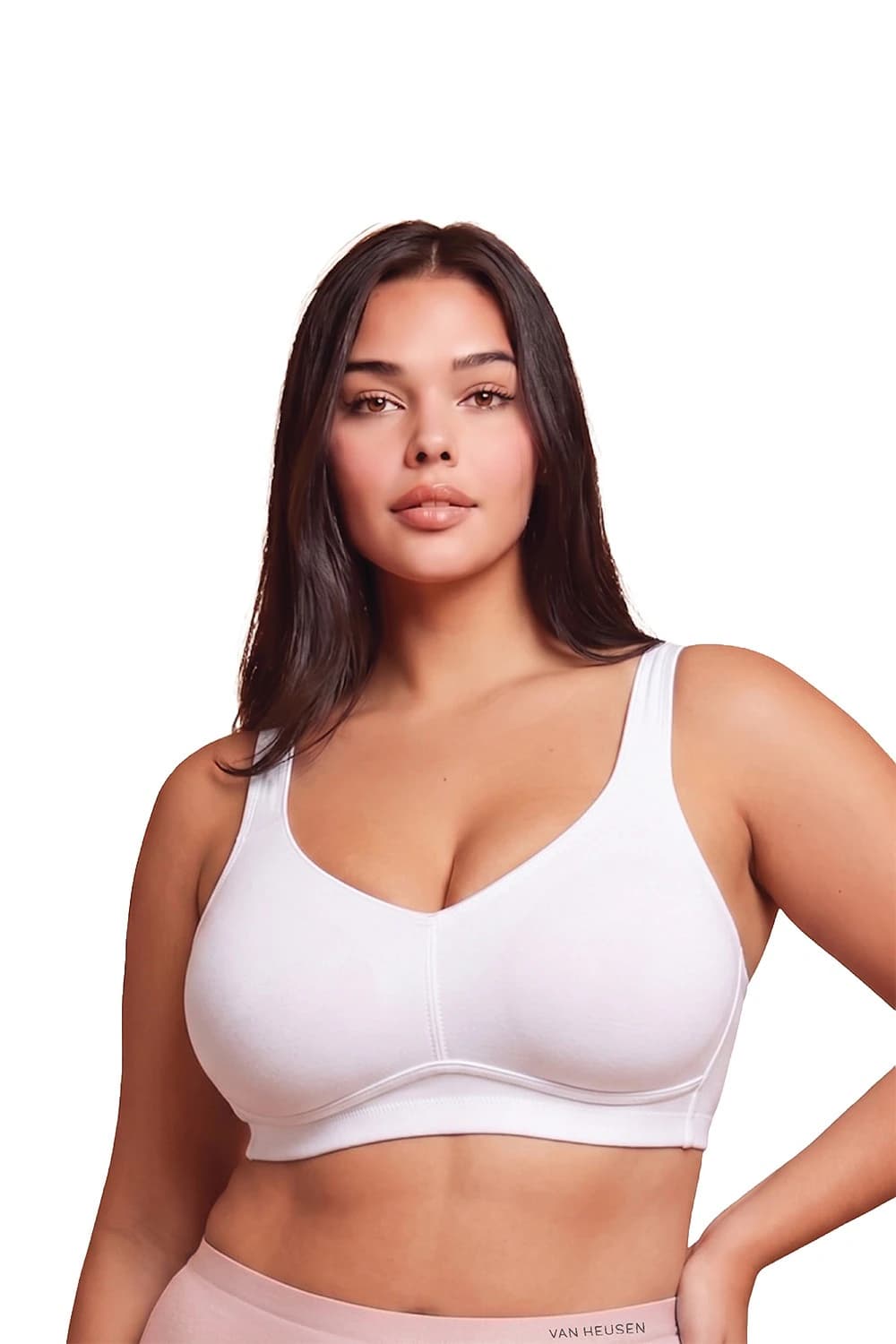 Van Heusen Women Solid Plus Size Wireless Minimizer Bra | Vanheusenindia Van Heusen Women Solid Plus Size Wireless Minimizer Bra | Vanheusenindia