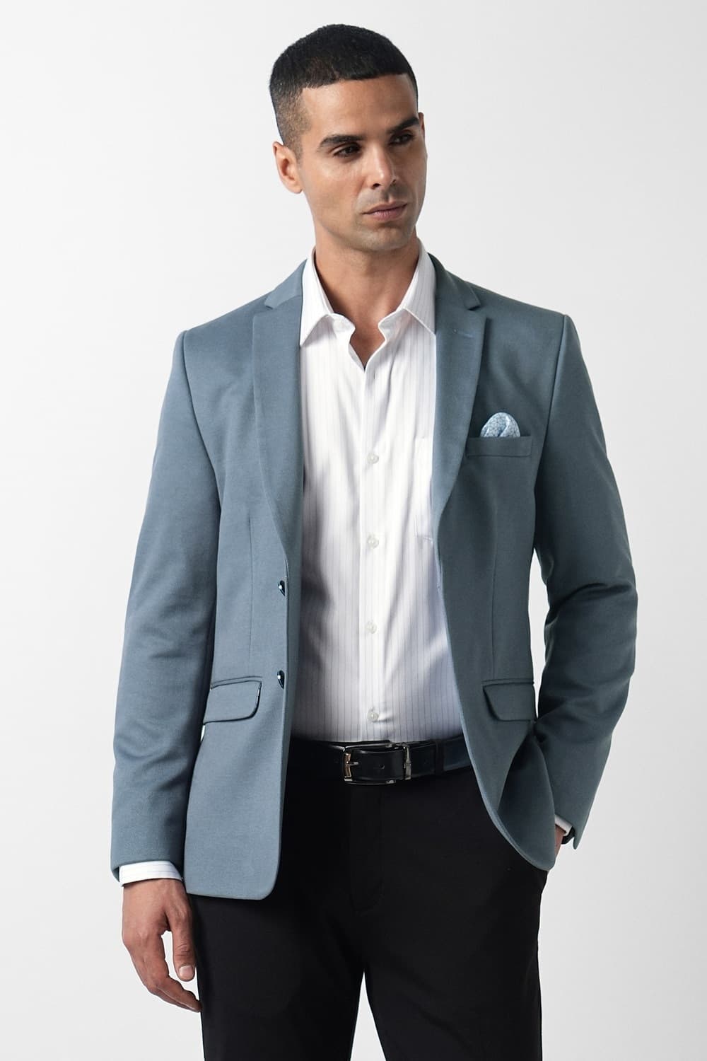 Van Heusen Blue Blazer | Vanheusenindia Van Heusen Blue Blazer | Vanheusenindia