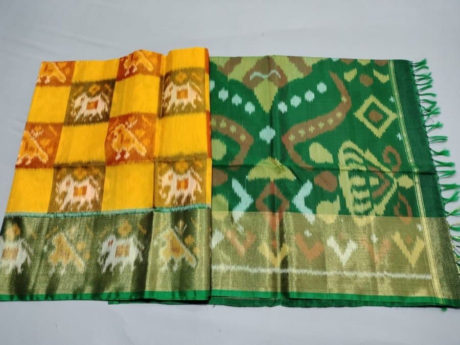 Yellow Lightweight Silk Cotton Saree - JRS Handlooms | Jrshandlooms Yellow Lightweight Silk Cotton Saree - JRS Handlooms | Jrshandlooms