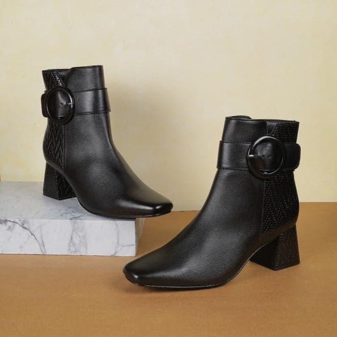 Women Black Formal Boots Women Black Formal Boots