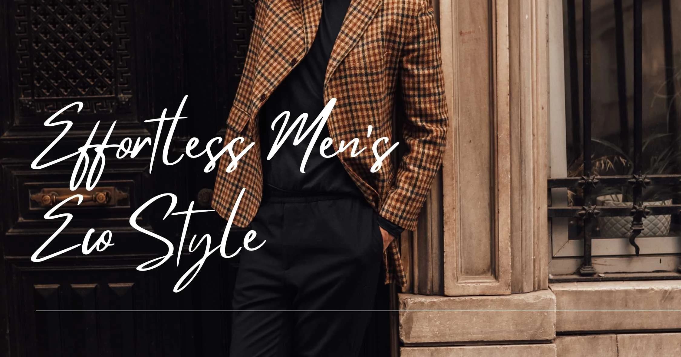 Sustainable Outfit Ideas for Men That Look Effortlessly Stylish Sustainable Outfit Ideas for Men That Look Effortlessly Stylish
