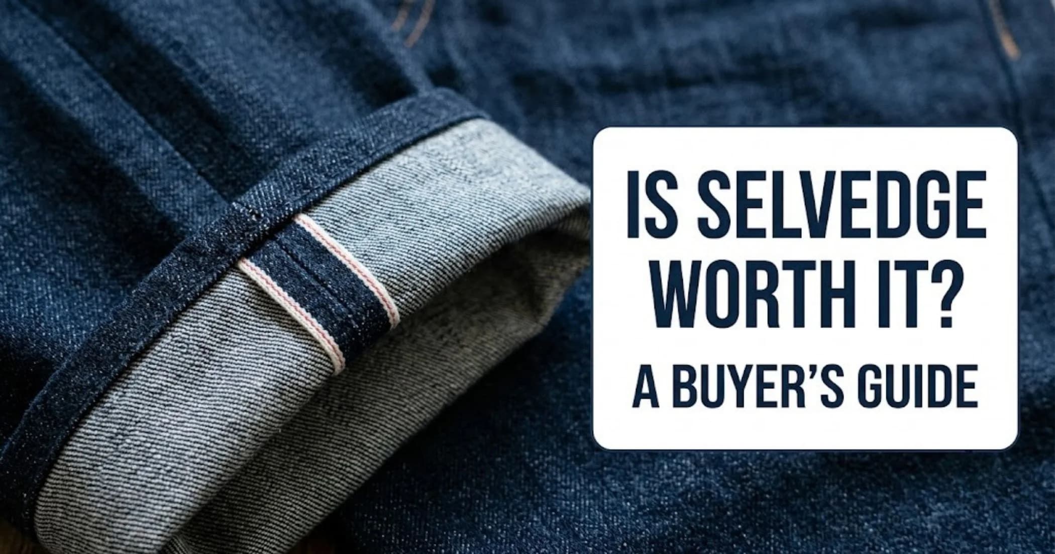 Is Selvedge Denim Worth It? What You Should Know Before Buying Is Selvedge Denim Worth It? What You Should Know Before Buying