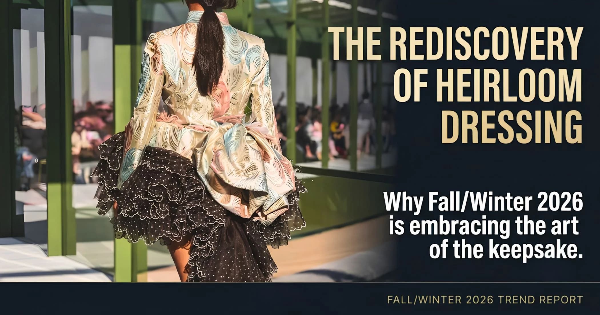 Fashion Is Rediscovering the Art of Heirloom Dressing Fashion Is Rediscovering the Art of Heirloom Dressing
