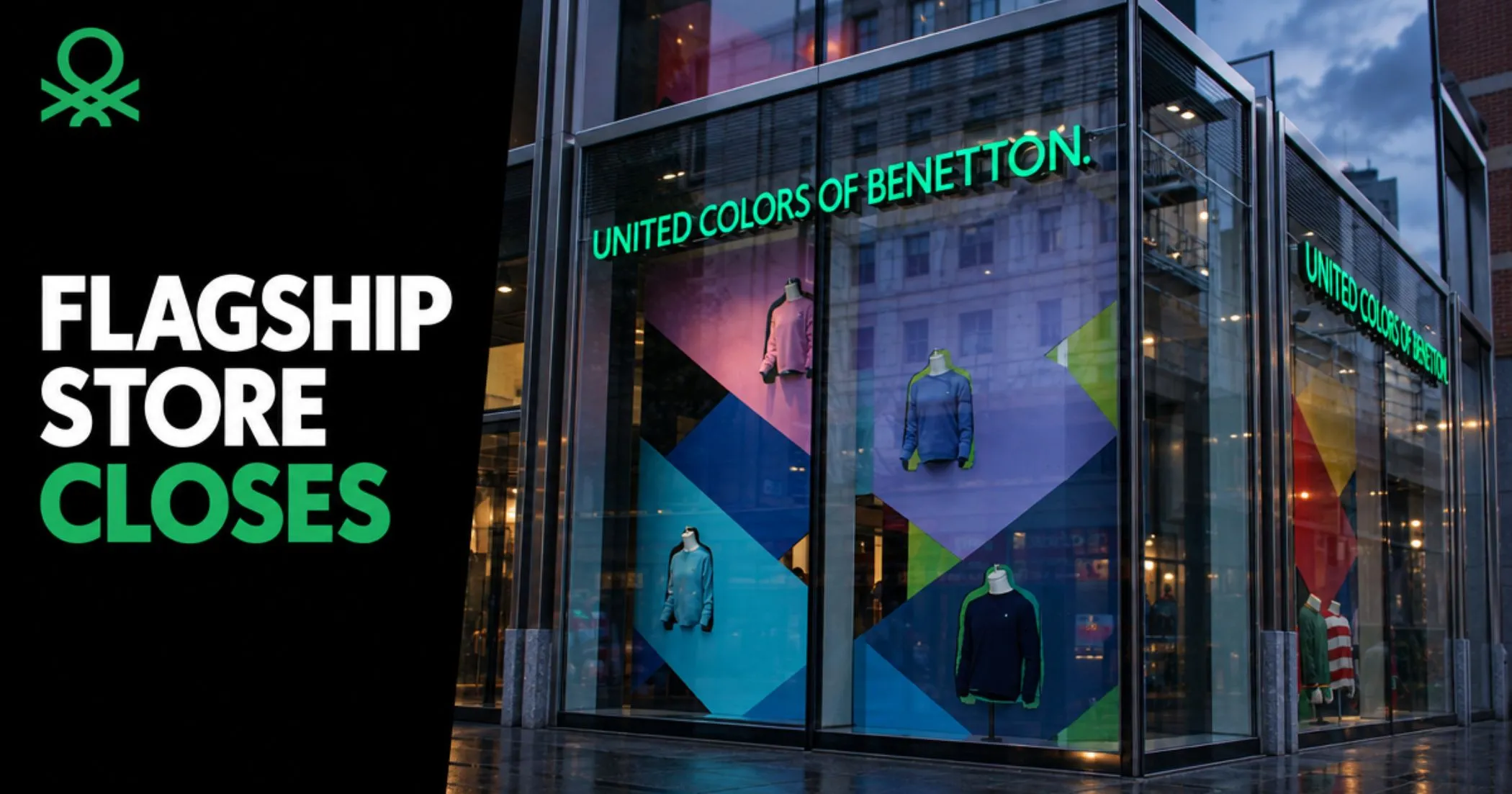 United Colors of Benetton Closes Oxford Street Store United Colors of Benetton Closes Oxford Street Store