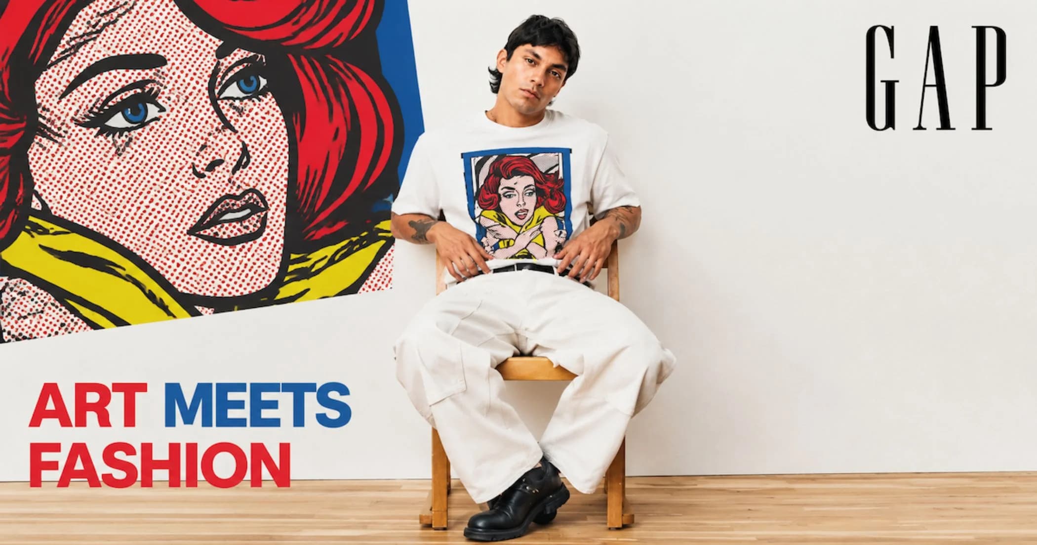 Gap’s Pop-Art Collection Inspired by Roy Lichtenstein’s Gap's Pop-Art Collection Inspired by Roy Lichtenstein’s