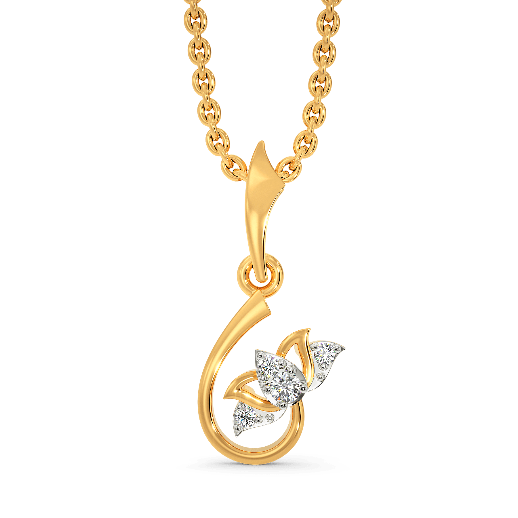 Lotus Pride Diamond Pendants | Melorra Lotus Pride Diamond Pendants | Melorra