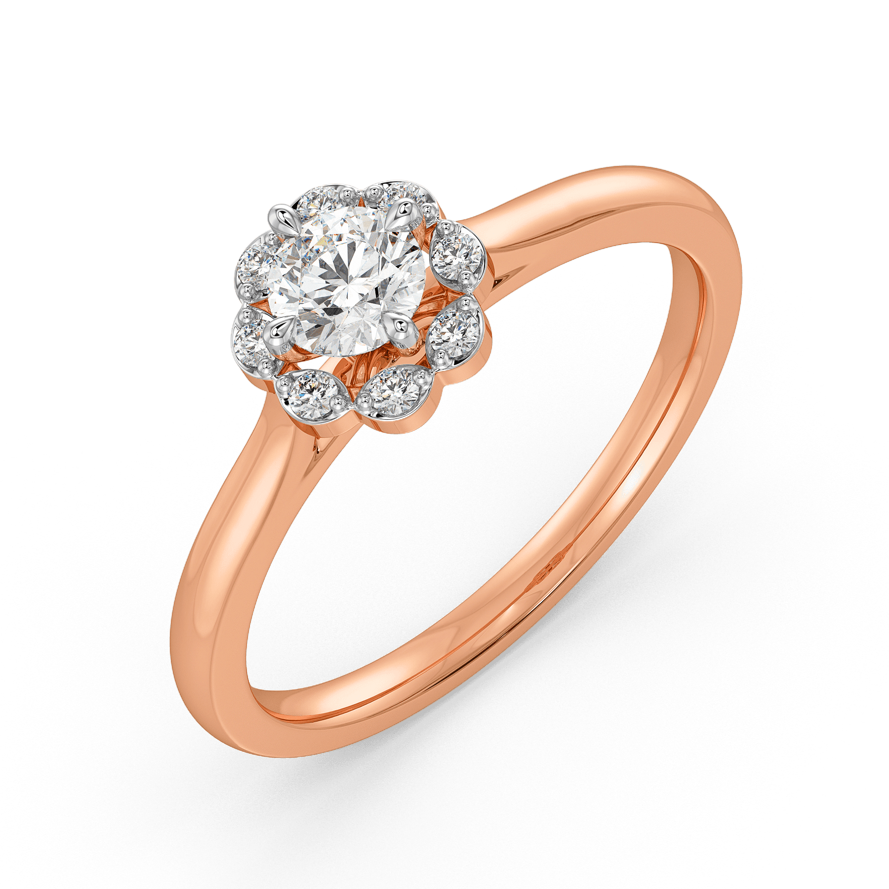 Lunar Palm Diamond Rings Lunar Palm Diamond Rings