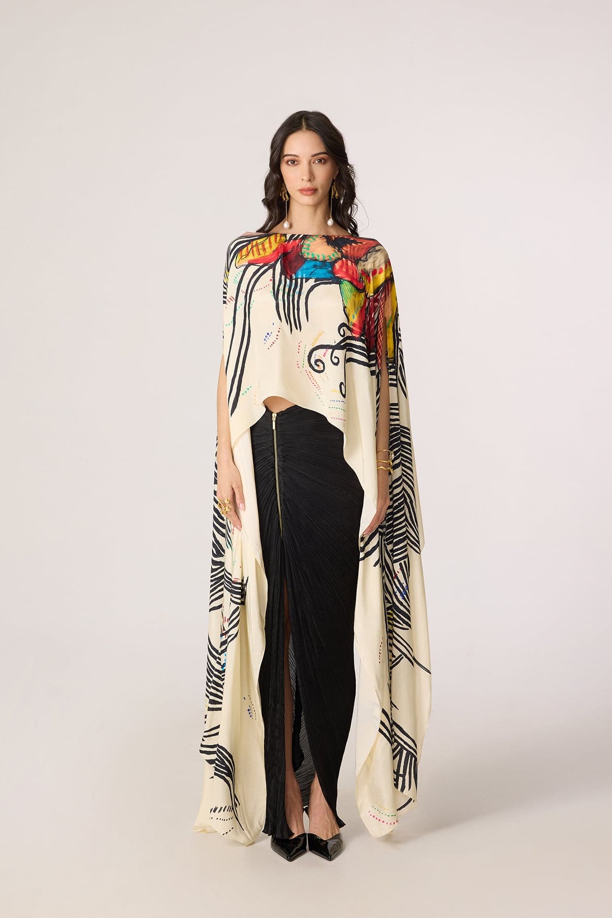 Genesis Cape & Gigi Skirt | Saaksha & Kinni Genesis Cape & Gigi Skirt | Saaksha & Kinni