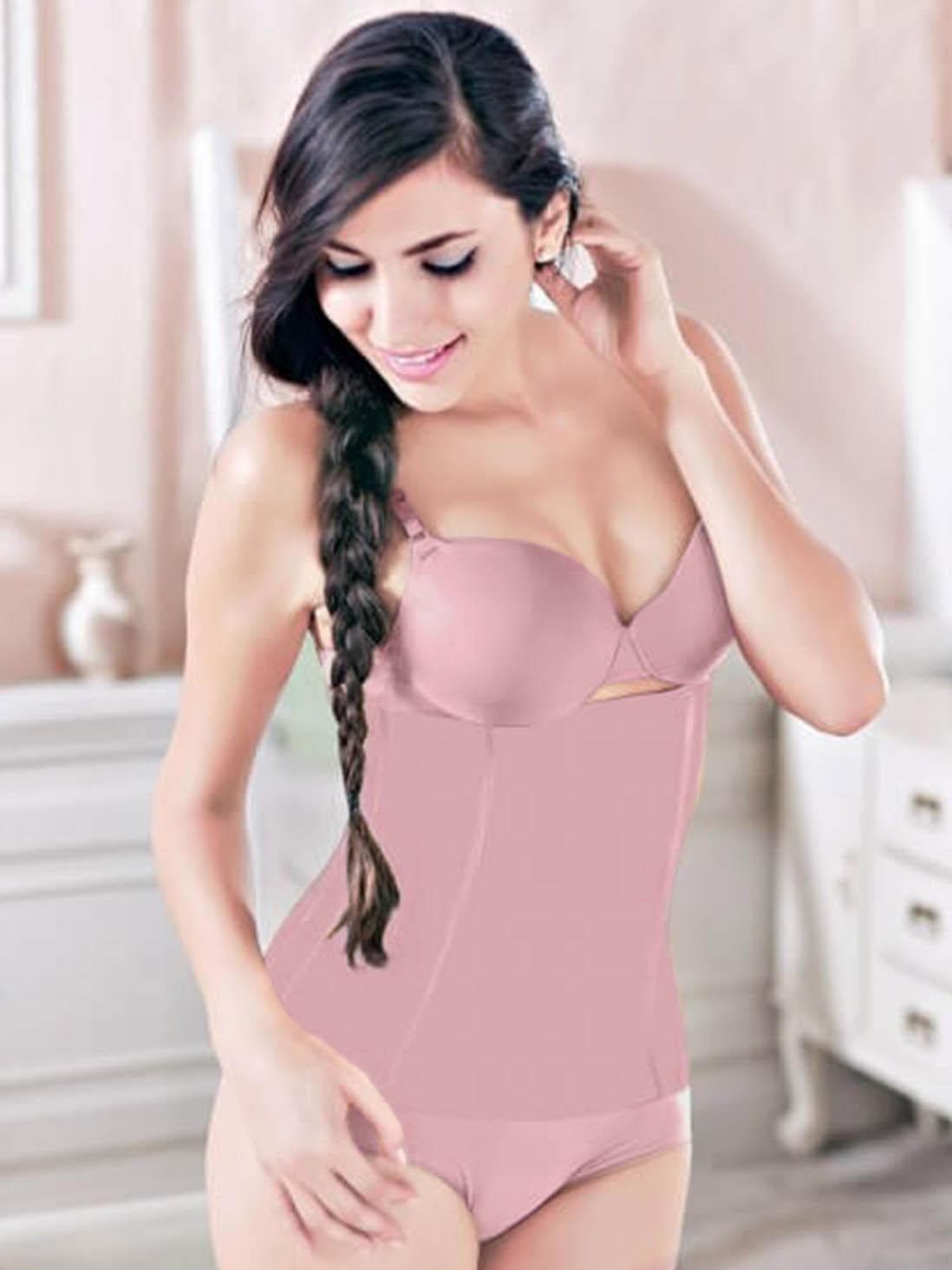Enamor Rose Tan Tummy Slimmer Polyamide Shapewear Enamor Rose Tan Tummy Slimmer Polyamide Shapewear